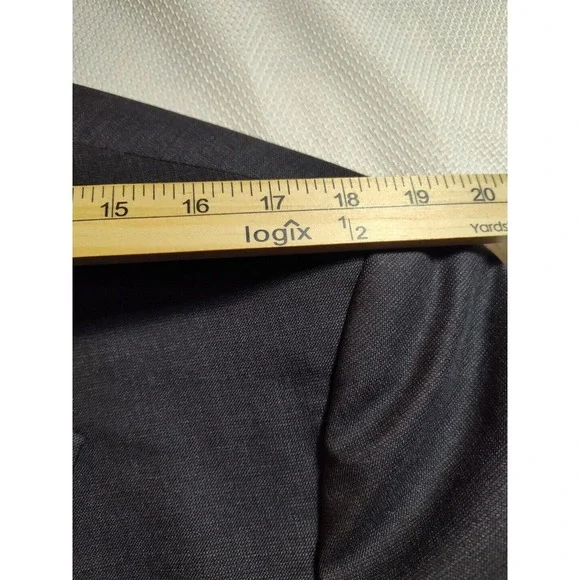 Brooks‎ Brothers Madison 46R Black Wool Blazer 853 - Picture 6 of 11